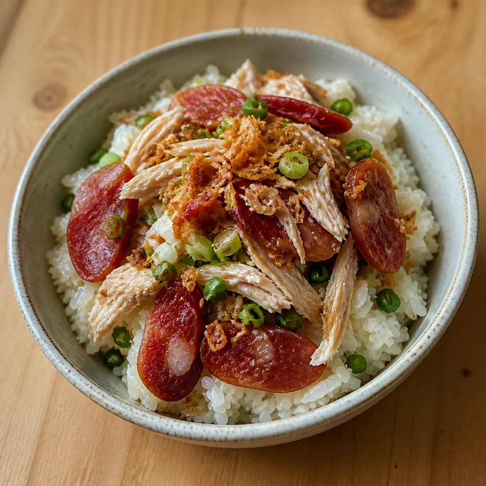 Savory sticky rice